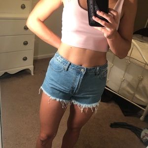 Forever 21 denim jean shorts